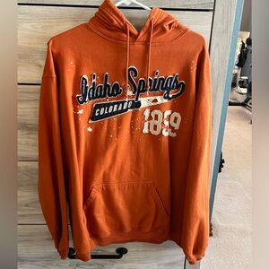 Idaho Springs Orange Hoodie